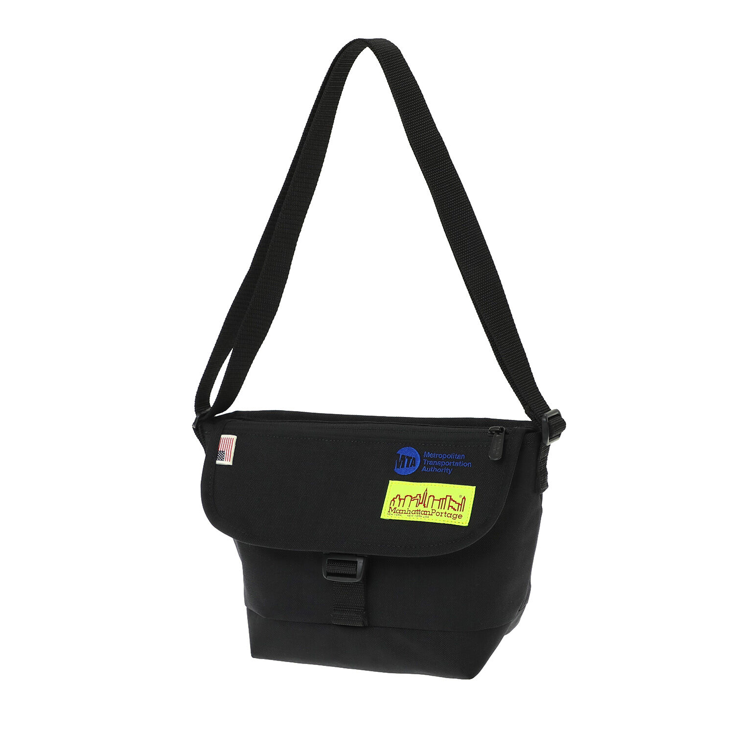 Manhattan Portage「Nylon Messenger Bag (XS) FZP LVL MTA」|ショルダー・メッセンジャー|