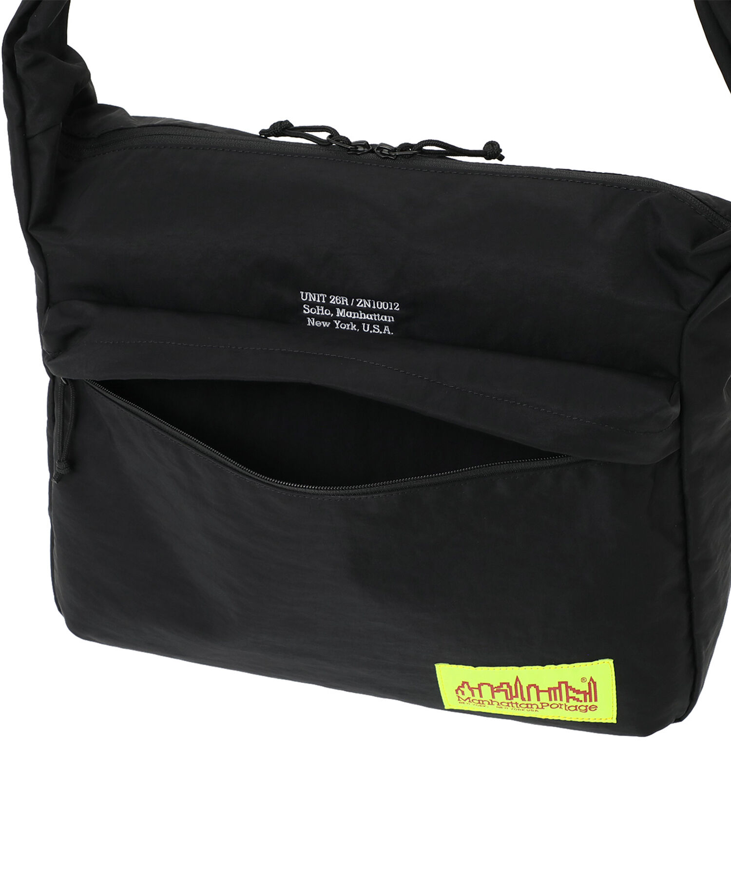 Manhattan Portage「VERRAZZANO SHOULDER BAG CORDURA GRINZA IRONWOOD」|ショルダー・メッセンジャー|