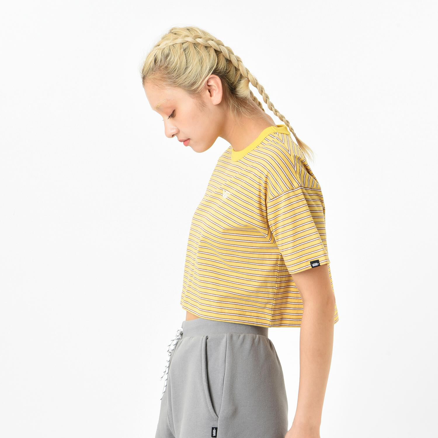 VANS「【VANSｱﾊﾟﾚﾙ(WJ)】W Multi Border Tee」|Tシャツ・カットソー|