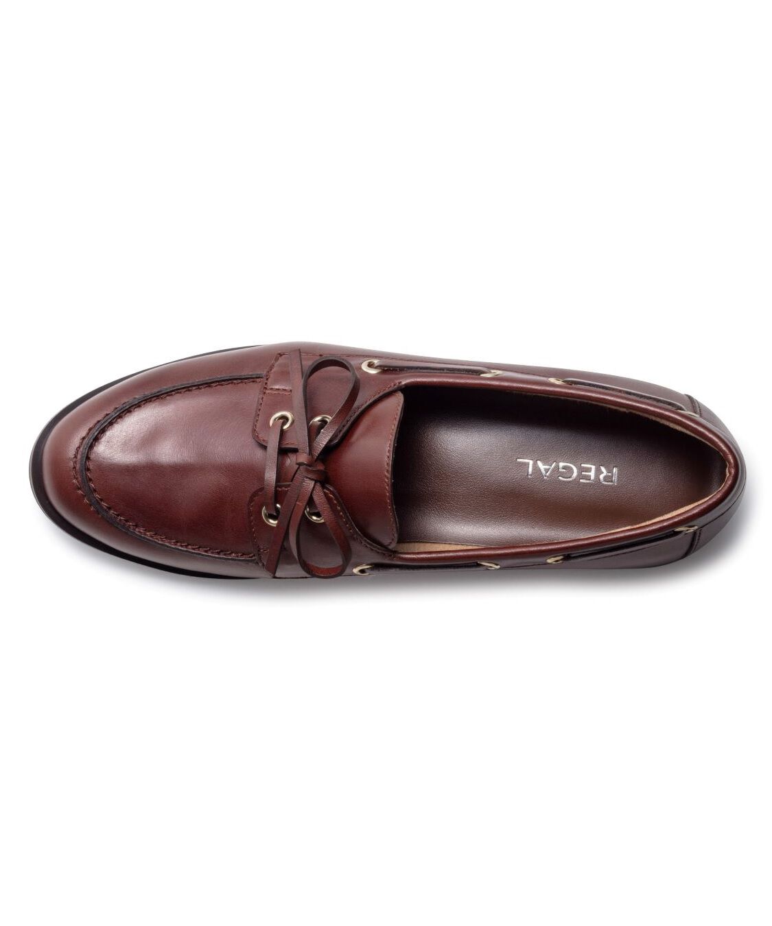 REGAL SHOES「REGAL デッキローファー【ヒール20mm】　商品コード：F83RBB」|ローファー|