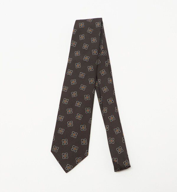 UNITED ARROWS green label relaxing「＜Alessandro Masi＞8.0cm コモン1 ネクタイ」|ネクタイ・蝶ネクタイ|DK.BROWN