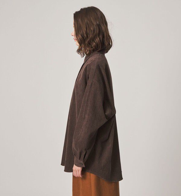 STEVEN ALAN「＜Steven Alan＞ランダム コーデュロイ ドルマンスリーブ シャツ」|シャツ・ブラウス|