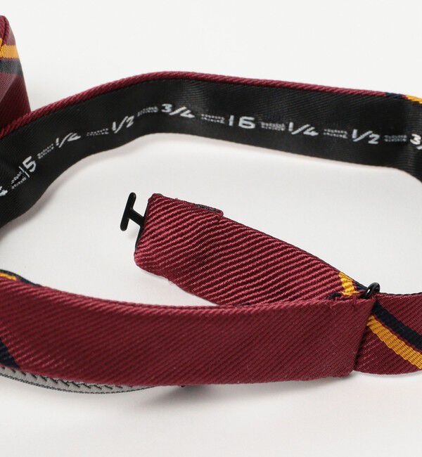 BEAMS PLUS「BEAMS PLUS / Silk Bow Tie Wide Regimental」|ネクタイ・蝶ネクタイ|