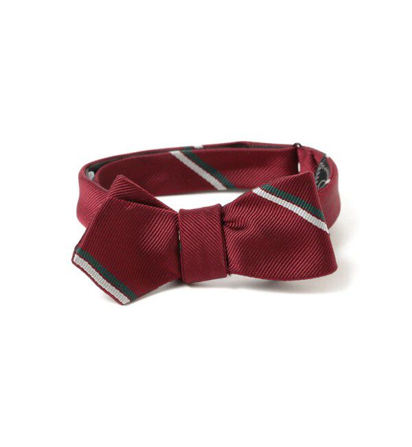 BEAMS PLUS「BEAMS PLUS / Silk Bow Tie Wide Regimental」|ネクタイ・蝶ネクタイ|