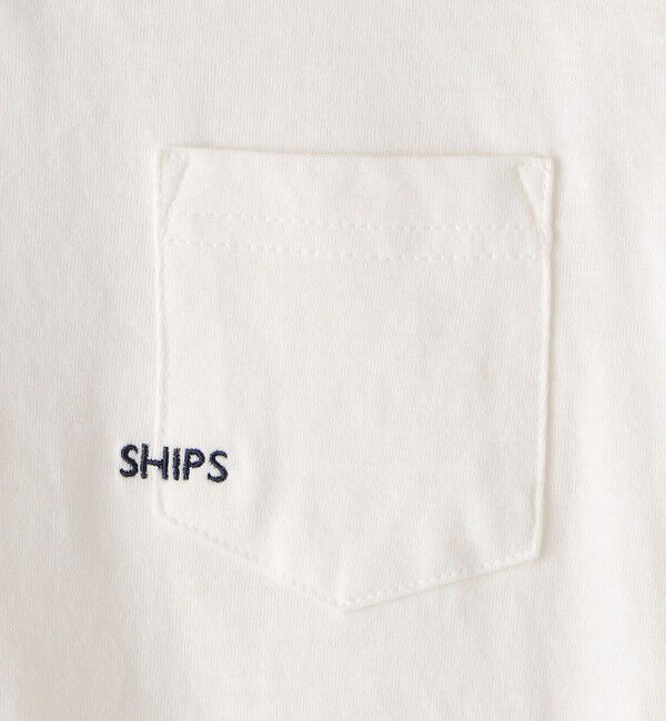 SHIPS KIDS「【累計販売数1万枚突破!!】【WEB限定】SHIPS KIDS:100～160cm /SHIPS マイクロロゴ Tシャツ」|Tシャツ・カットソー|