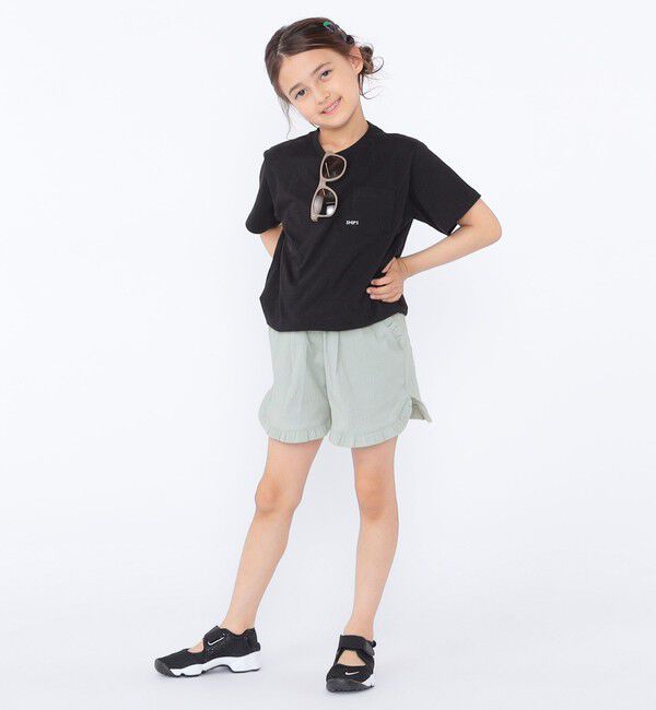 SHIPS KIDS「【累計販売数1万枚突破!!】【WEB限定】SHIPS KIDS:100～160cm /SHIPS マイクロロゴ Tシャツ」|Tシャツ・カットソー|