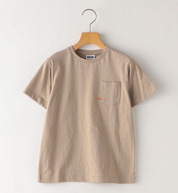SHIPS KIDS「【累計販売数1万枚突破!!】【WEB限定】SHIPS KIDS:100～160cm /SHIPS マイクロロゴ Tシャツ」|Tシャツ・カットソー|