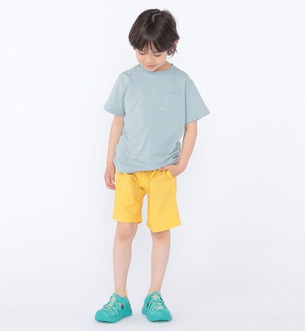 SHIPS KIDS「【累計販売数1万枚突破!!】【WEB限定】SHIPS KIDS:100～160cm /SHIPS マイクロロゴ Tシャツ」|Tシャツ・カットソー|