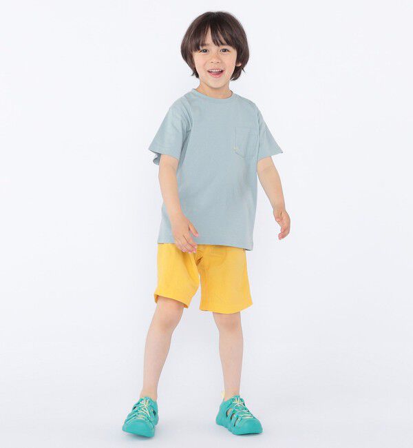 SHIPS KIDS「【累計販売数1万枚突破!!】【WEB限定】SHIPS KIDS:100～160cm /SHIPS マイクロロゴ Tシャツ」|Tシャツ・カットソー|