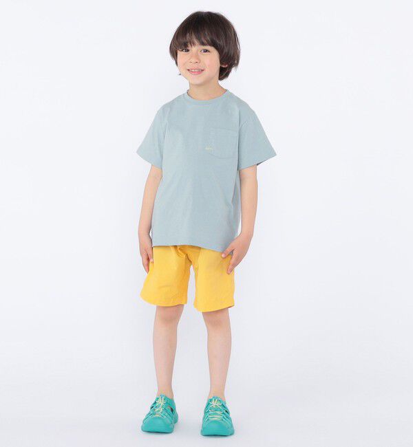 SHIPS KIDS「【累計販売数1万枚突破!!】【WEB限定】SHIPS KIDS:100～160cm /SHIPS マイクロロゴ Tシャツ」|Tシャツ・カットソー|