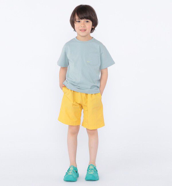 SHIPS KIDS「【累計販売数1万枚突破!!】【WEB限定】SHIPS KIDS:100～160cm /SHIPS マイクロロゴ Tシャツ」|Tシャツ・カットソー|