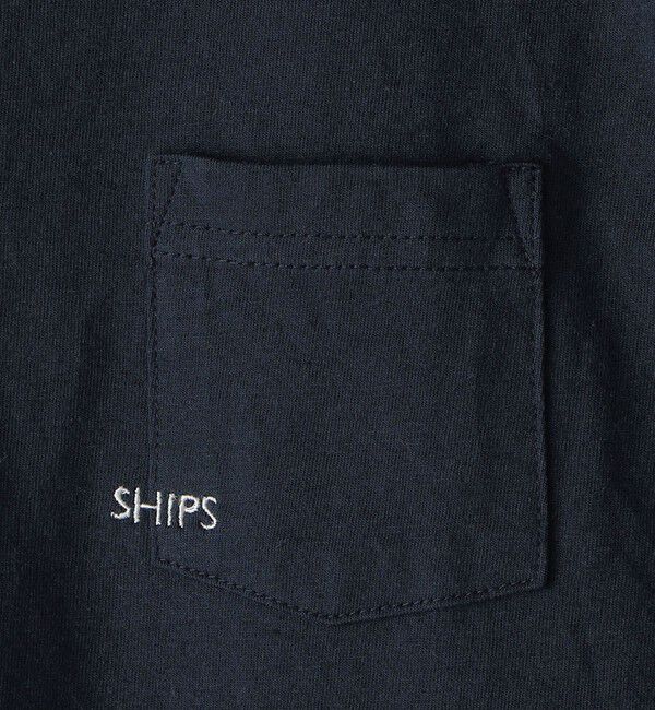SHIPS KIDS「【累計販売数1万枚突破!!】【WEB限定】SHIPS KIDS:100～160cm /SHIPS マイクロロゴ Tシャツ」|Tシャツ・カットソー|