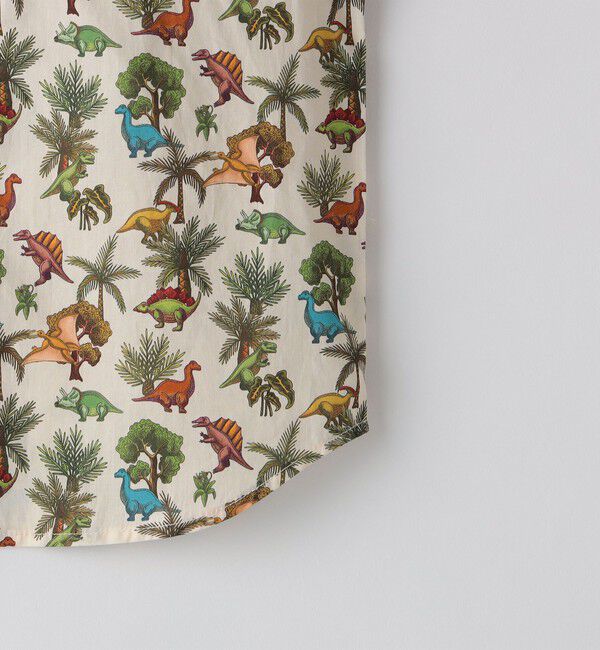 SHIPS KIDS「SHIPS KIDS:100～130cm / リバティ プリント 半袖 シャツ」|シャツ・ブラウス|