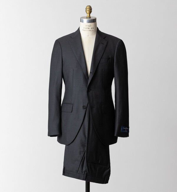 SHIPS「SHIPS: Ermenegild Zegna ELECTA ソリッド スーツ」|スーツ|ダークグレー