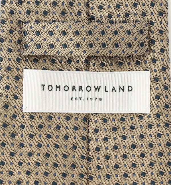 TOMORROWLAND GOODS「TOMORROWLAND シルクジャガード 小紋柄ネクタイ」|ネクタイ・蝶ネクタイ|
