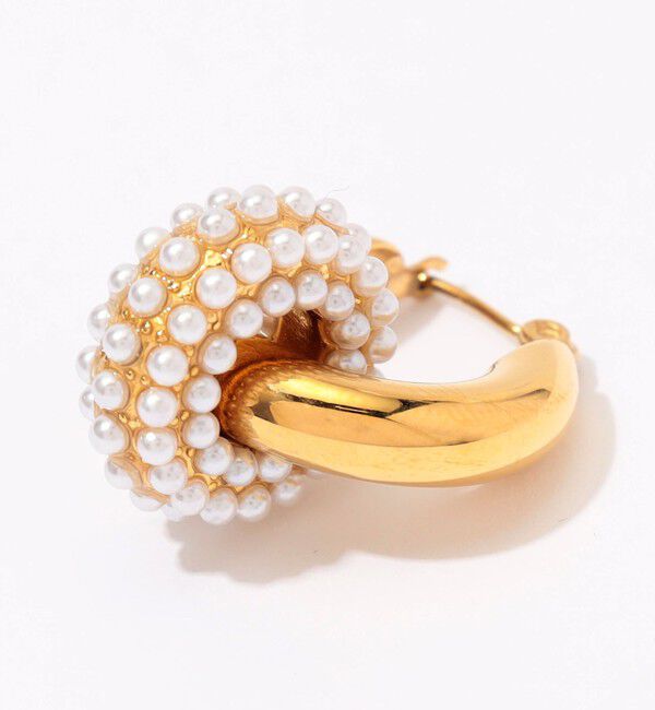 TOMORROWLAND GOODS「Kenneth Jay Lane pearl ring ピアス」|ピアス|