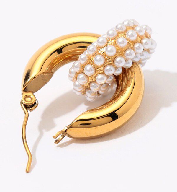 TOMORROWLAND GOODS「Kenneth Jay Lane pearl ring ピアス」|ピアス|