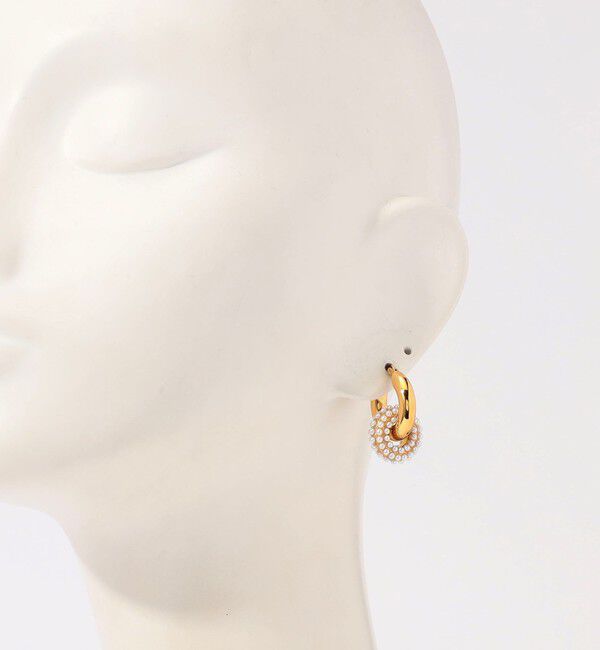 TOMORROWLAND GOODS「Kenneth Jay Lane pearl ring ピアス」|ピアス|