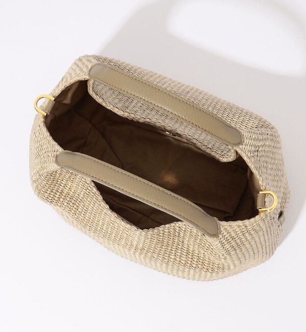 TOMORROWLAND GOODS「VIOLAd'ORO アバカ製 2WAY ハンドバッグ」|かごバッグ|