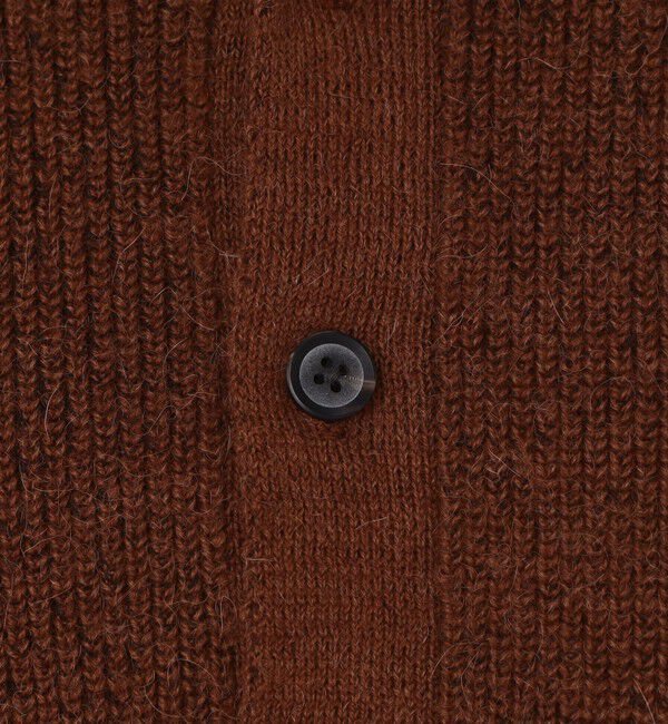 TOMORROWLAND MENS「【WEB先行予約】TOMORROWLAND tricot アルパカ 片畦 スタンドネックポロニット」|ニット・セーター|