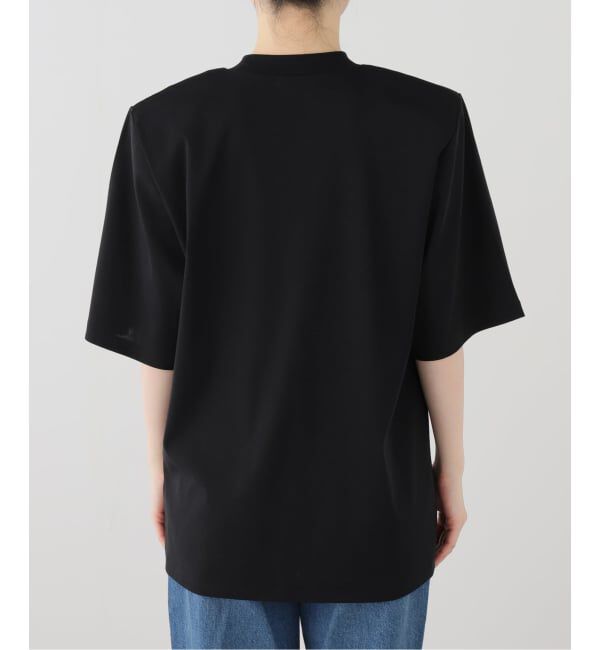 IENA「GGG/ジージージー ショルダーパッドTシャツ 02-01-1875」|Tシャツ・カットソー|