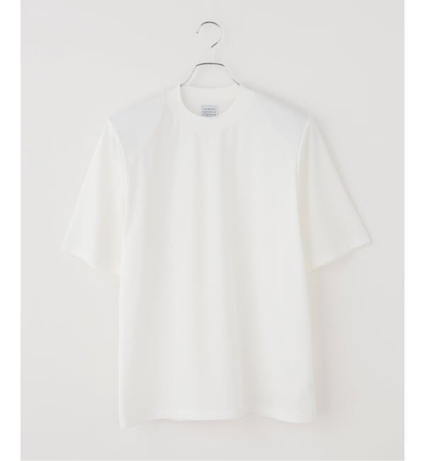 IENA「GGG/ジージージー ショルダーパッドTシャツ 02-01-1875」|Tシャツ・カットソー|ホワイト