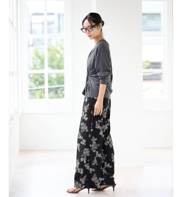 IENA「ナイトガーデンプリントパンツ」|その他|