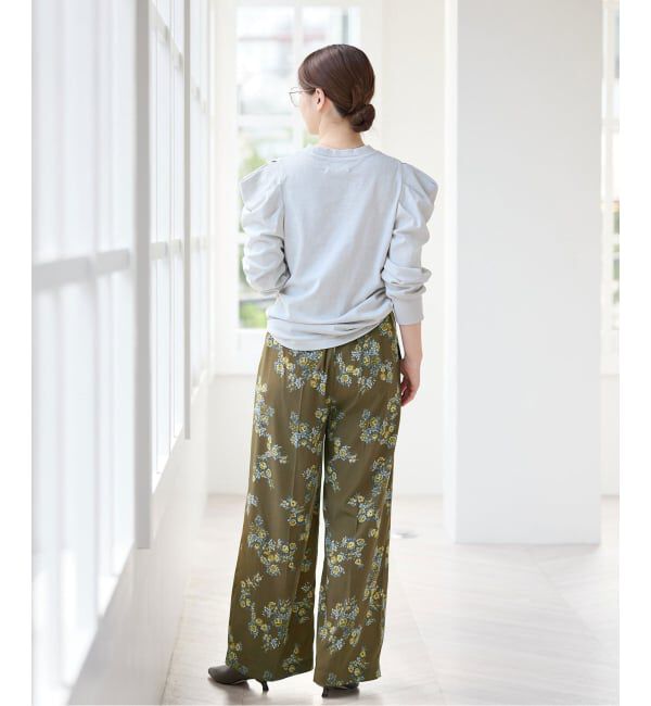 IENA「ナイトガーデンプリントパンツ」|その他|