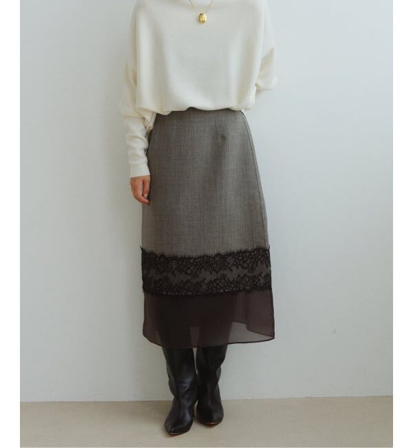 VERMEIL par iena「《予約》Shark skin スカート」|スカート|