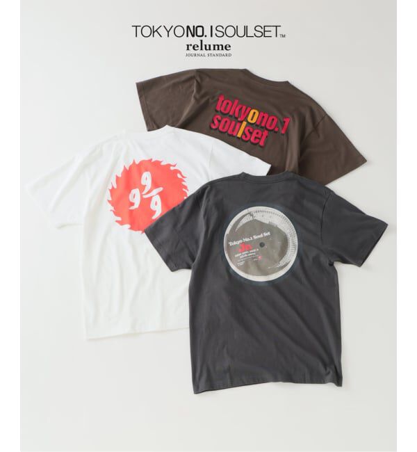 JOURNAL STANDARD relume「【TOKYO No.1 SOUL SET &times; relume】別注 &ldquo;9 9/9&rdquo; プリント Tシャツ」|Tシャツ・カットソー|