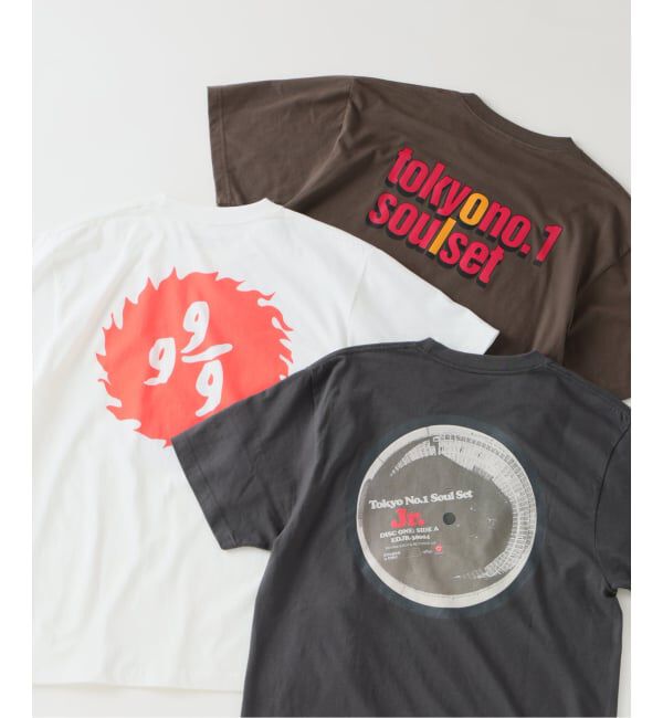 JOURNAL STANDARD relume「【TOKYO No.1 SOUL SET &times; relume】別注 &ldquo;9 9/9&rdquo; プリント Tシャツ」|Tシャツ・カットソー|