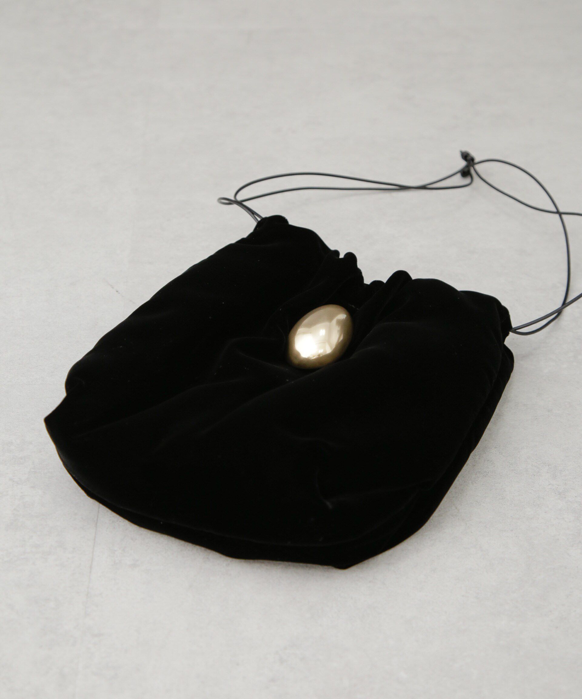  「JAMIRAY/VELVET EGG D/S PURSE」|ハンドバッグ|