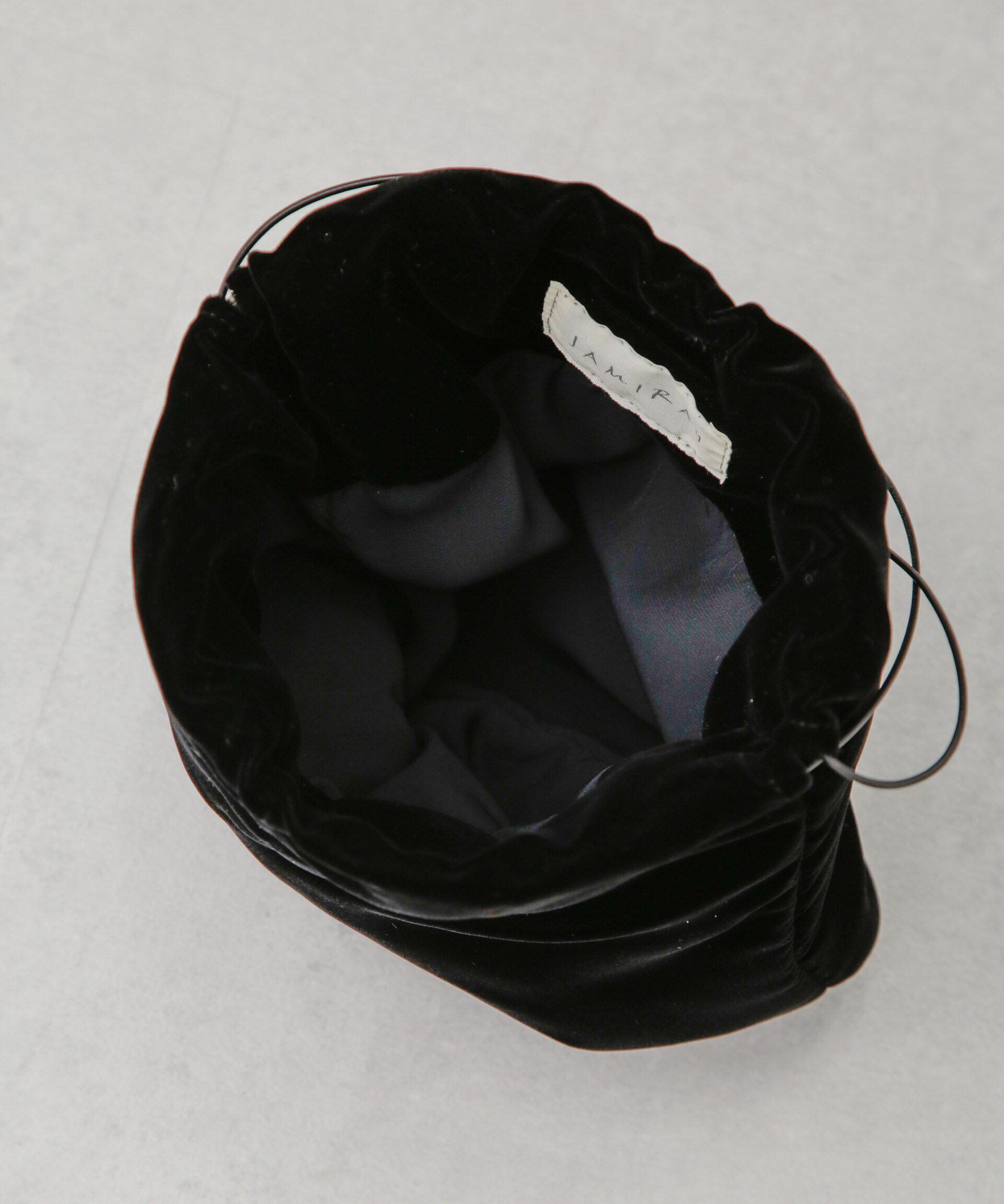  「JAMIRAY/VELVET EGG D/S PURSE」|ハンドバッグ|
