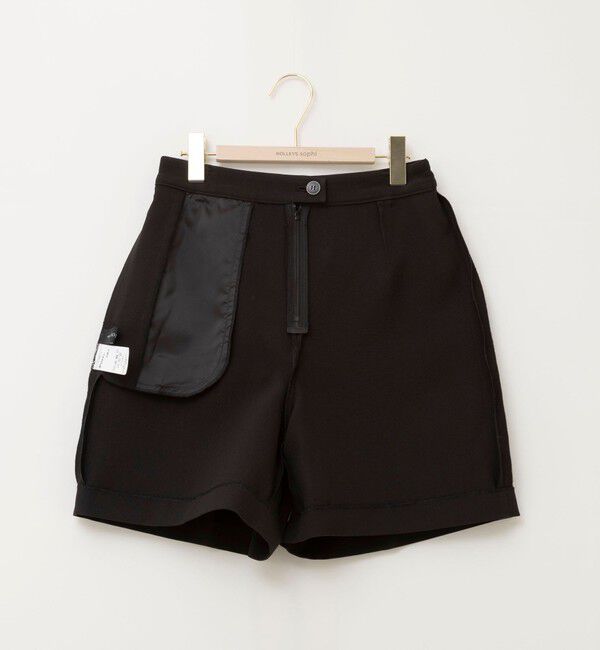 NOLLEY'S sophi「ウォッシャブルダブルクロススカート風ショートパンツ」|その他|
