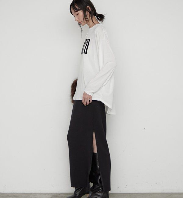  「《WEB限定/3サイズ展開》ポンチZIPスカート」|スカート|