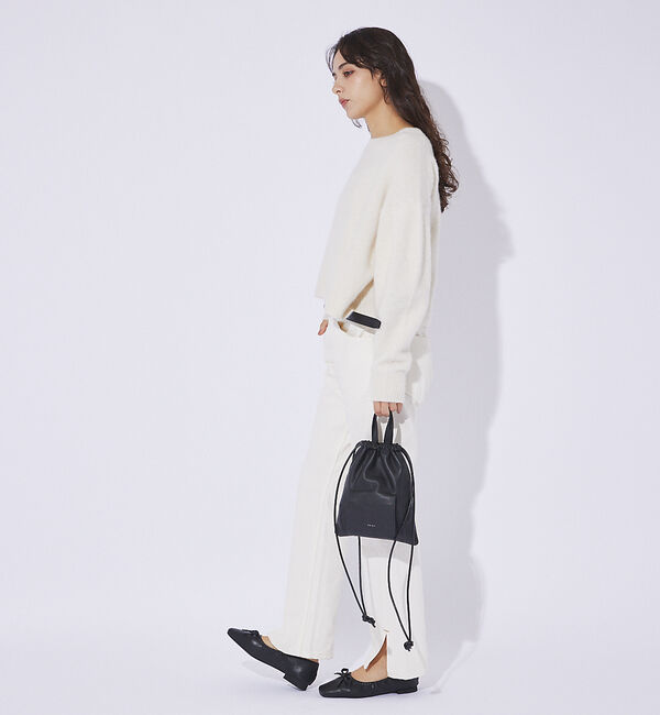 ABAHOUSE「【YArKA/ヤーカ】real leather drawstring shoul」|ショルダー・メッセンジャー|