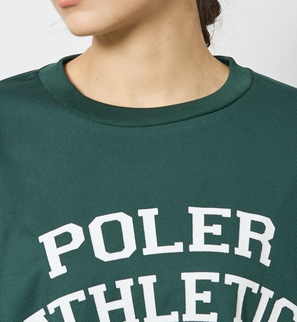 ABAHOUSE「【POLeR/ポーラー】ATHLETIC ロゴTシャツ / 61MCV0036」|Tシャツ・カットソー|