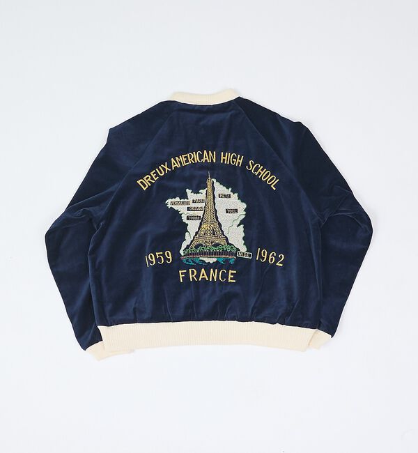 ABAHOUSE「【THRIFTY LOOK / スリフティールック】FRANCE SOUVENI」|ブルゾン・スタジャン|