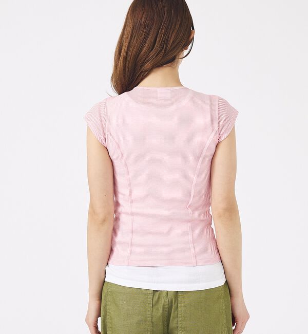 Rouge vif「【MILLER/ミラー】Light Prib Henly S/S Tee / ラ」|Tシャツ・カットソー|