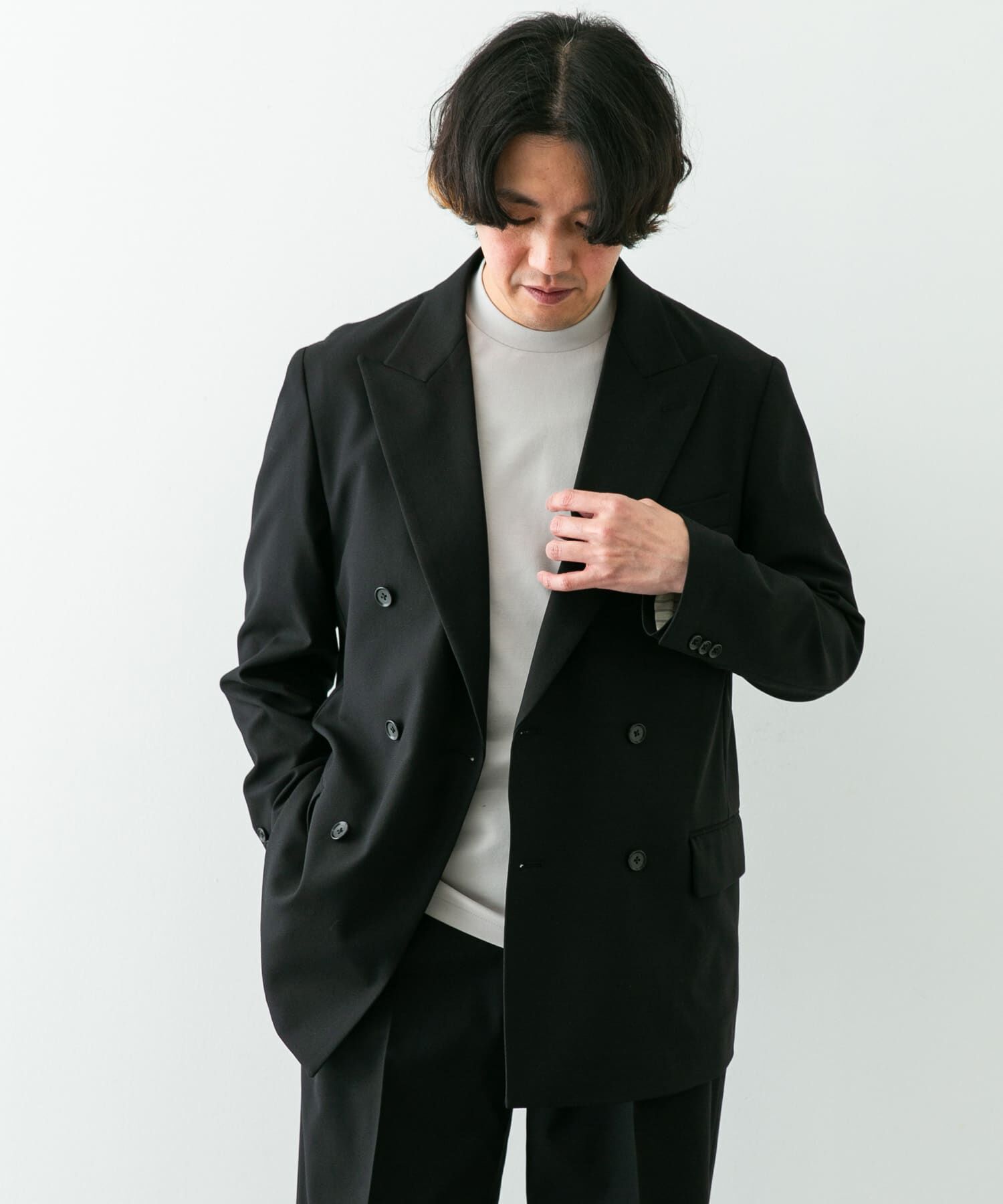 URBAN RESEARCH DOORS「『イージーケア』LIFE STYLE TAILOR　ストレッチオックスWジャケット」|その他|