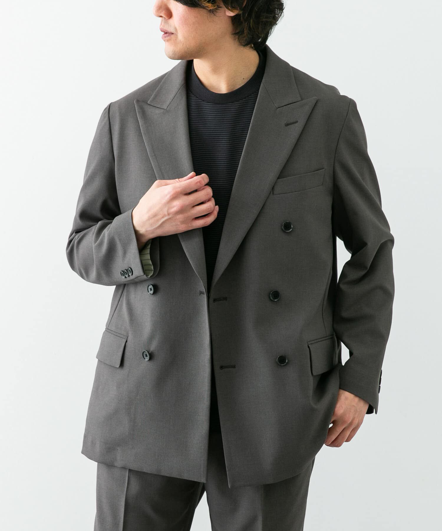 URBAN RESEARCH DOORS「『イージーケア』LIFE STYLE TAILOR　ストレッチオックスWジャケット」|その他|