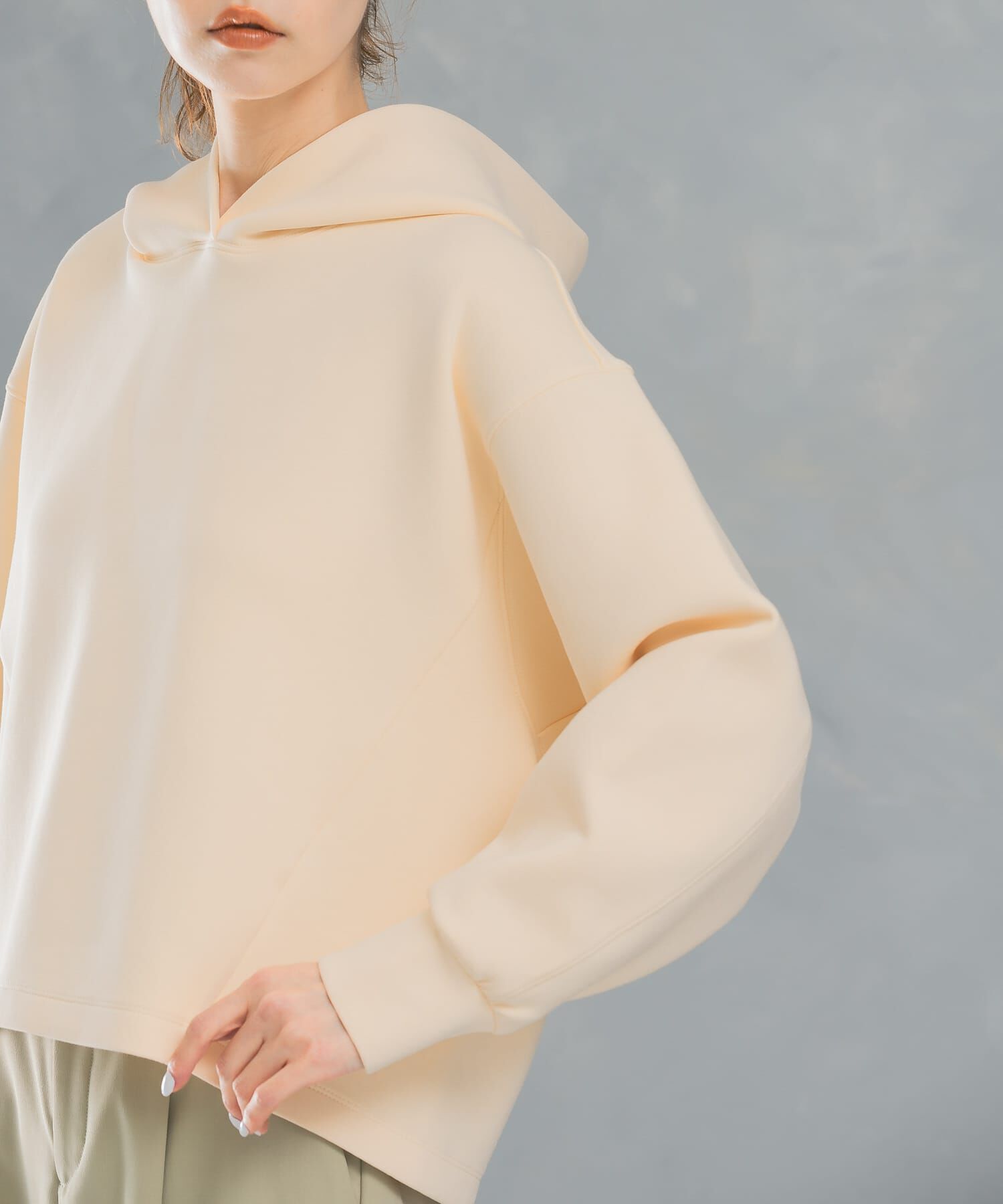 URBAN RESEARCH ROSSO「ダンボールフードパーカー」|パーカー|