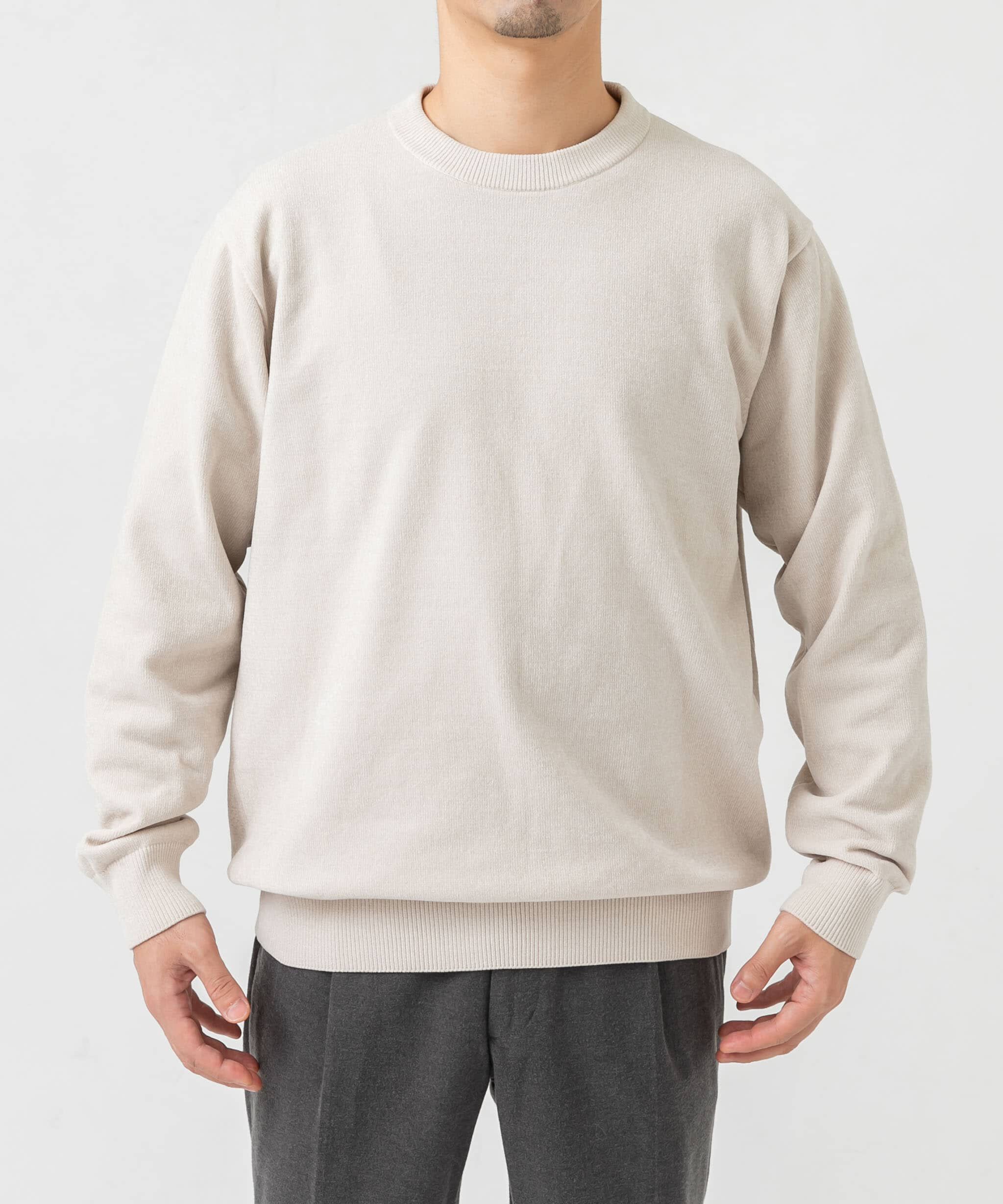 URBAN RESEARCH ROSSO「『XLサイズあり』モールクルーネックニット」|ニット・セーター|