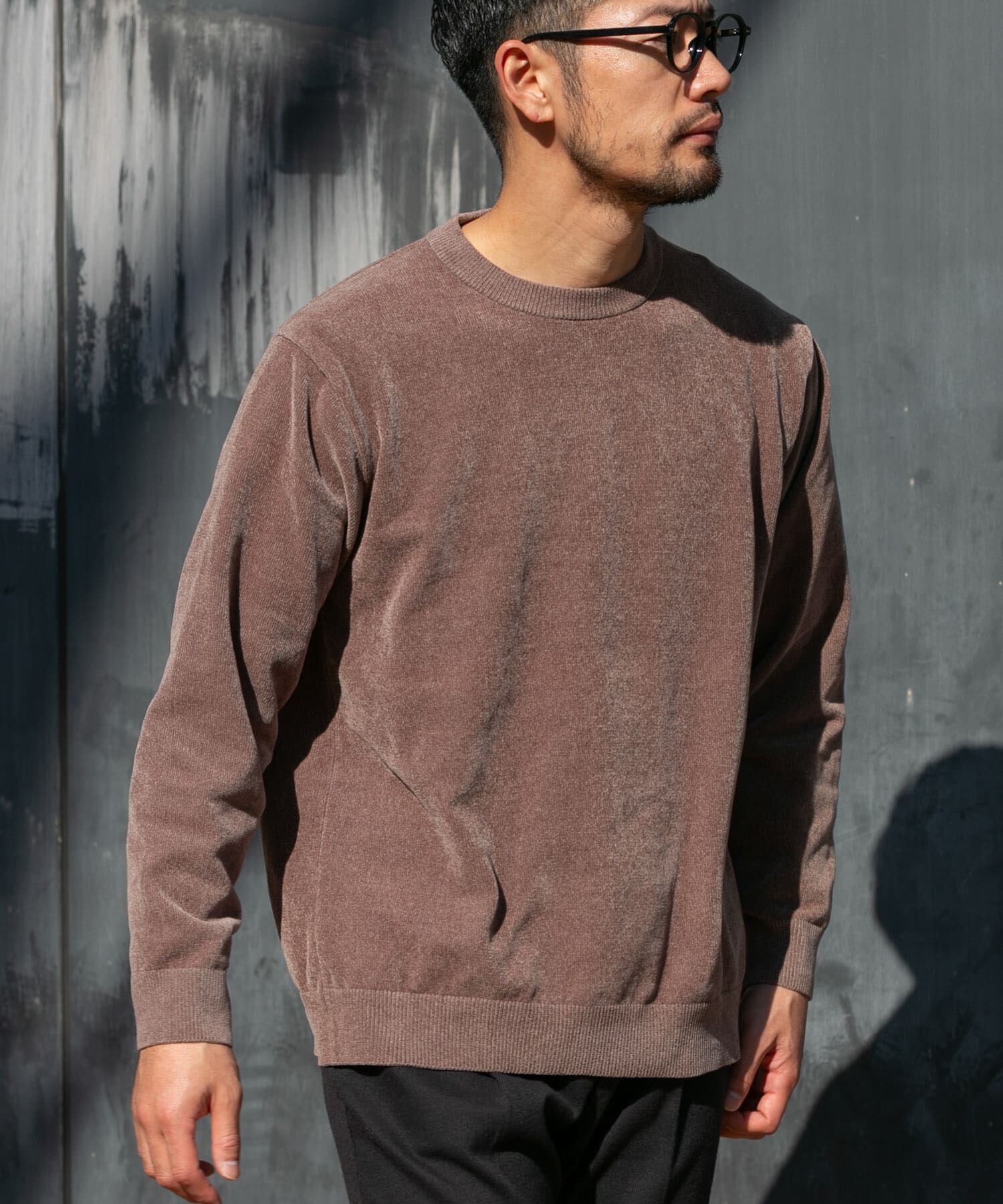 URBAN RESEARCH ROSSO「『XLサイズあり』モールクルーネックニット」|ニット・セーター|