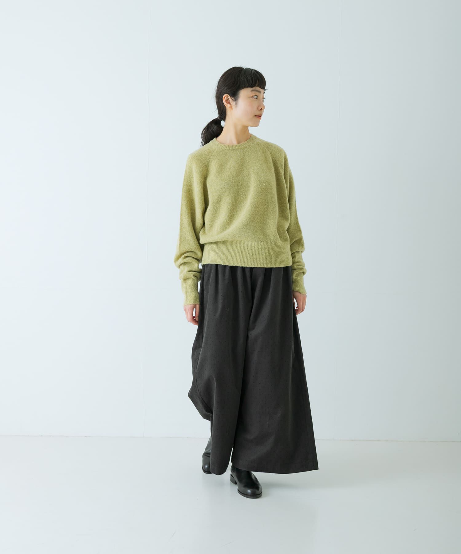 かぐれ「ドットコーデュロイワイドパンツ」|その他|