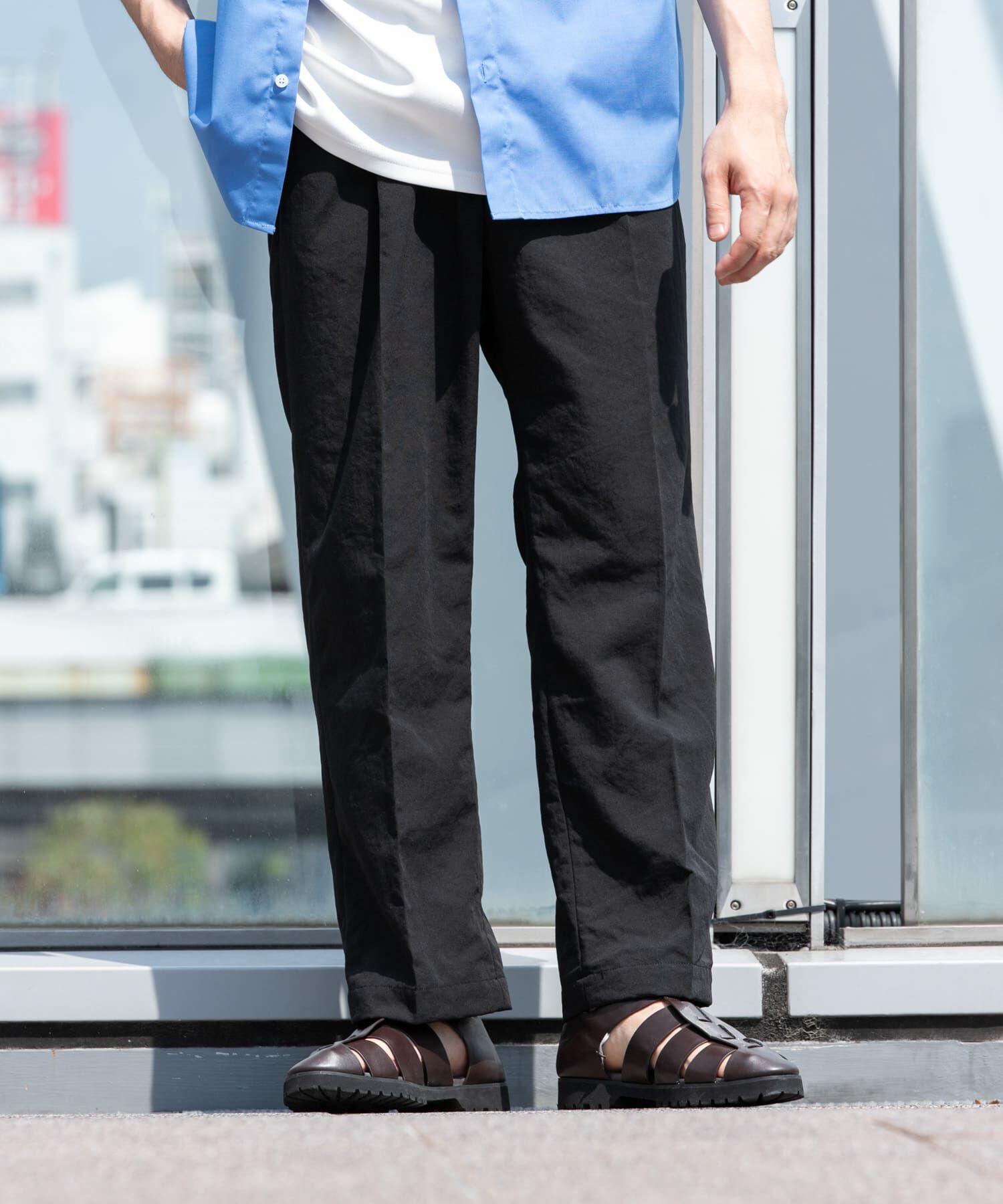 URBAN RESEARCH ROSSO「『セットアップ対応』『防シワ/速乾』ドライイージーワイドスラックス」|その他|