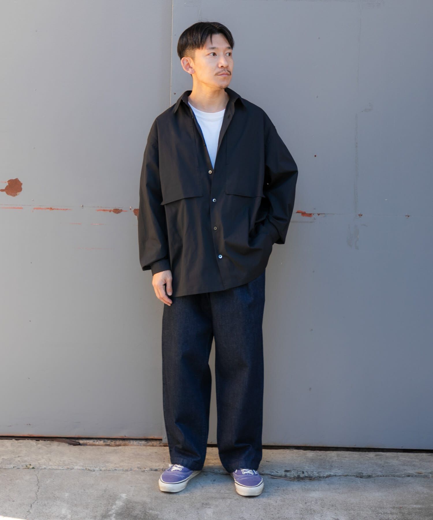 URBAN RESEARCH「Wide Dad　DAD EASY WIDE DENIM PANTS」|デニム|