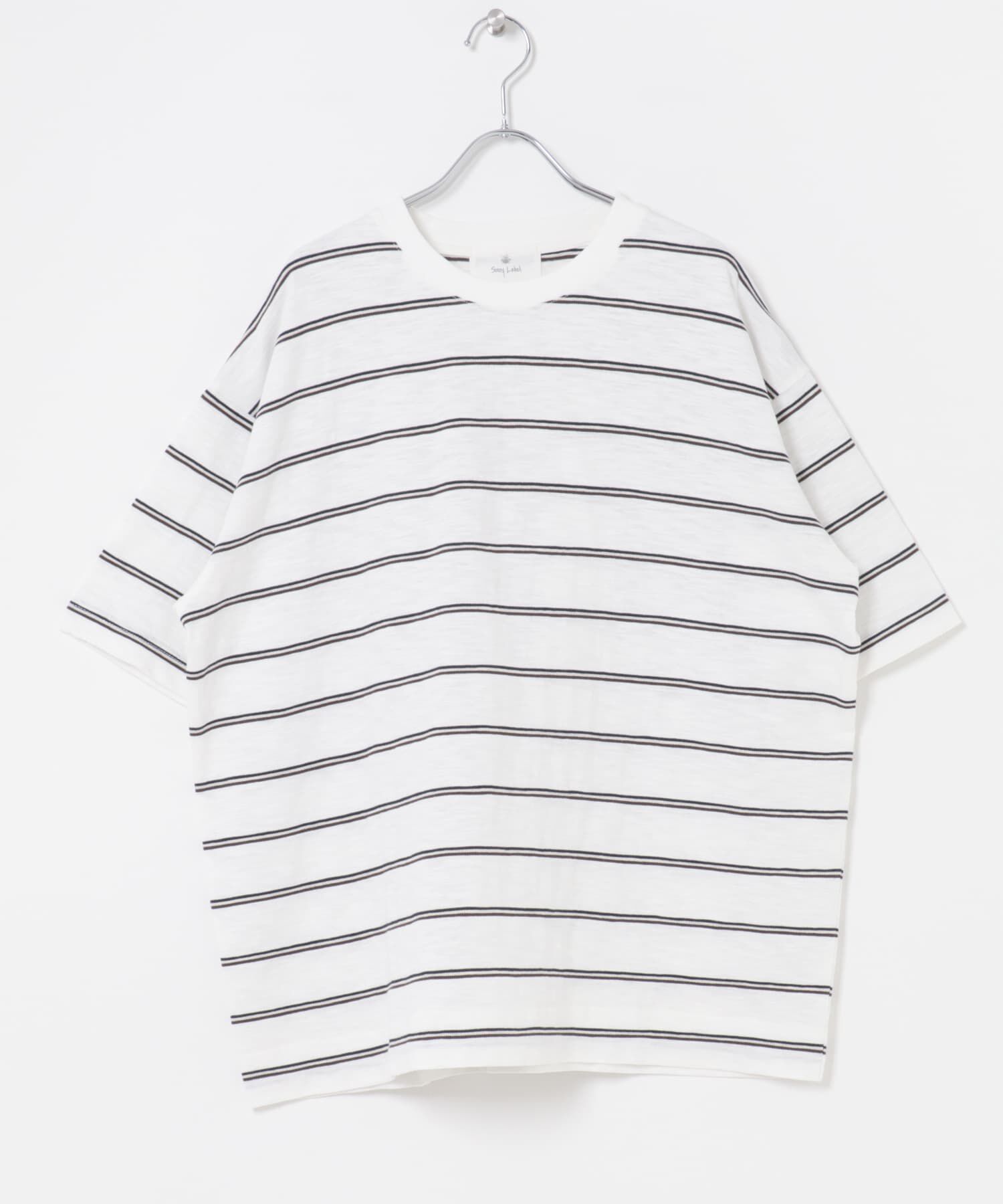 Sonny Label 「スラブ天竺ボーダーショートスリーブTシャツ」|Tシャツ・カットソー|