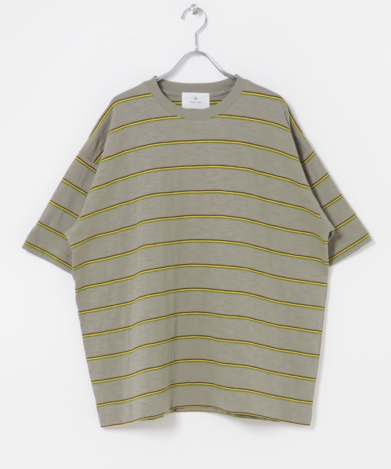 Sonny Label 「スラブ天竺ボーダーショートスリーブTシャツ」|Tシャツ・カットソー|