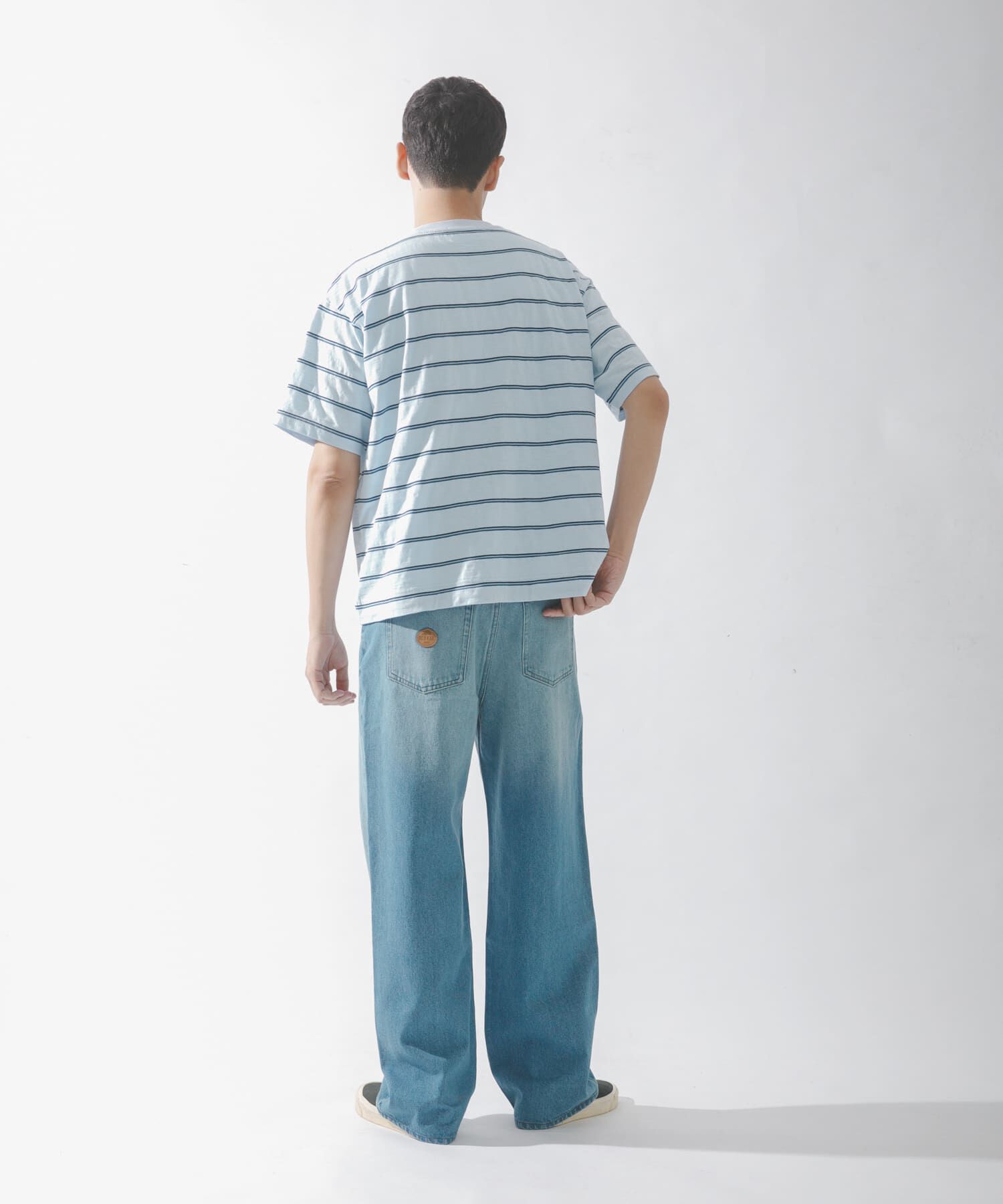Sonny Label 「スラブ天竺ボーダーショートスリーブTシャツ」|Tシャツ・カットソー|